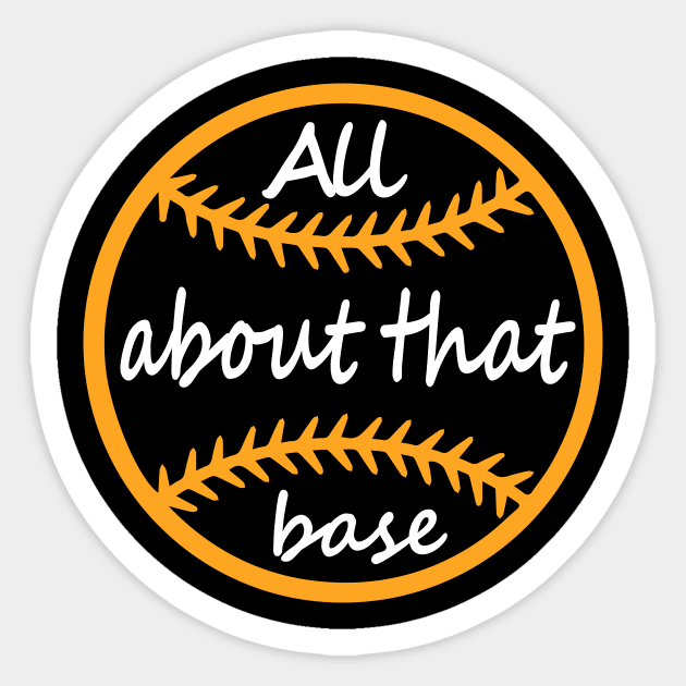 All About That Base Sticker by sandyrm